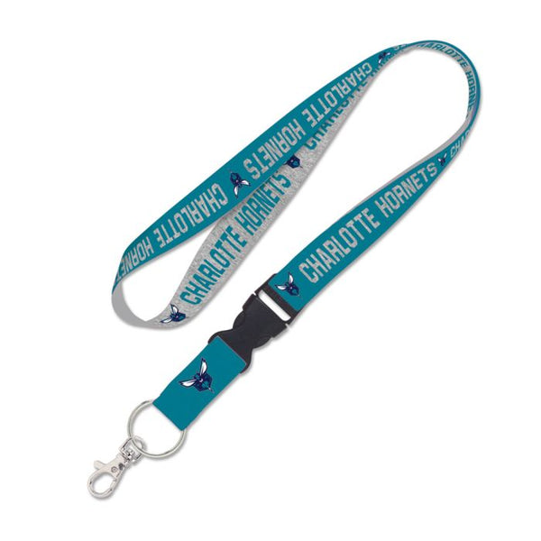 Wholesale-Charlotte Hornets Lanyard w/detachable buckle 1"