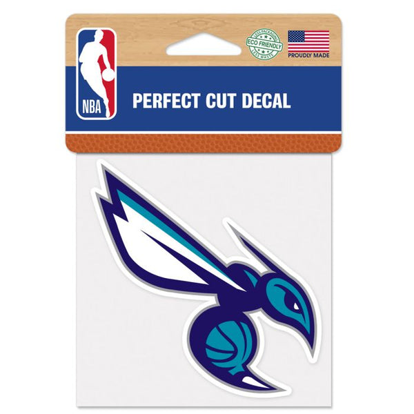 Wholesale-Charlotte Hornets Perfect Cut Color Decal 4" x 4"