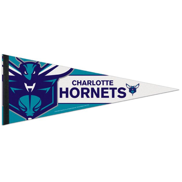 Wholesale-Charlotte Hornets Premium Pennant 12" x 30"