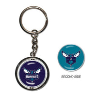 Wholesale-Charlotte Hornets Spinner Key Ring