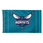 Wholesale-Charlotte Hornets VERTICAL STRIPES Flag - Deluxe 3' X 5'