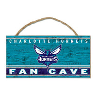 Wholesale-Charlotte Hornets Wood Sign w/Rope 5" x 10"