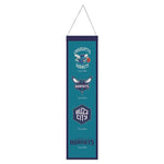 Wholesale-Charlotte Hornets Wool Banner 8" x 32"