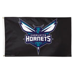 Wholesale-Charlotte Hornets black Flag - Deluxe 3' X 5'