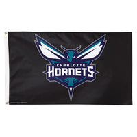 Wholesale-Charlotte Hornets black Flag - Deluxe 3' X 5'