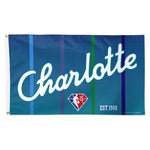 Wholesale-Charlotte Hornets city Flag - Deluxe 3' X 5'