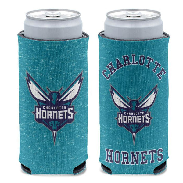 Wholesale-Charlotte Hornets colored heather 12 oz Slim Can Cooler