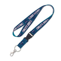 Wholesale-Charlotte Hornets leopard Lanyard w/detachable buckle 1"