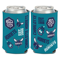 Wholesale-Charlotte Hornets scatter Can Cooler 12 oz.