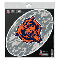 Wholesale-Chicago Bears CAMO All Surface Decal 6" x 6"