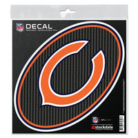 Wholesale-Chicago Bears CARBON All Surface Decal 6" x 6"