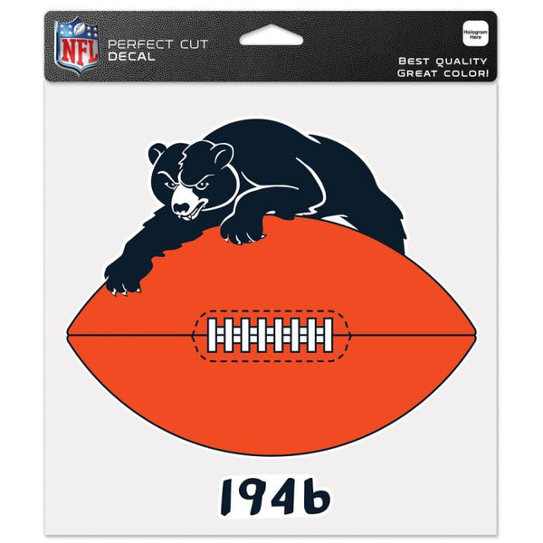 Wholesale-Chicago Bears / Classic Logo Retro Perfect Cut Color Decal 8" x 8"