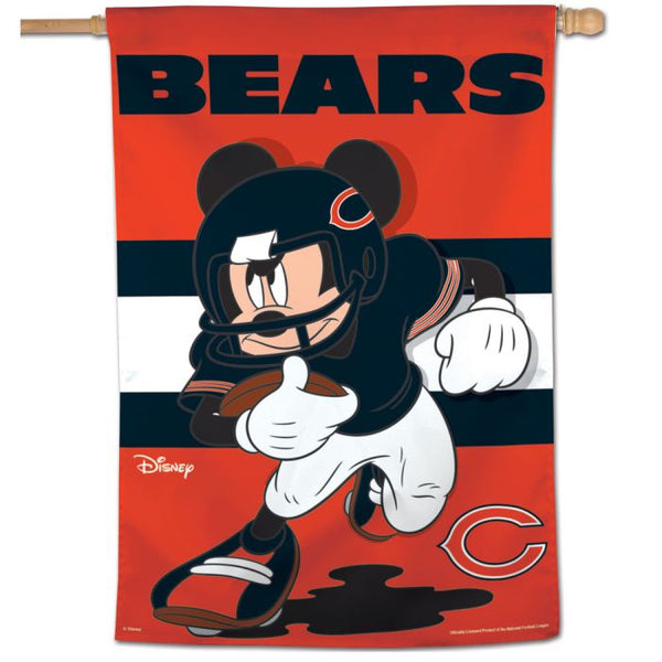 Wholesale-Chicago Bears / Disney Mickey Mouse Vertical Flag 28" x 40"