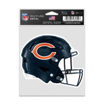 Wholesale-Chicago Bears Helmet Fan Decals 3.75" x 5"