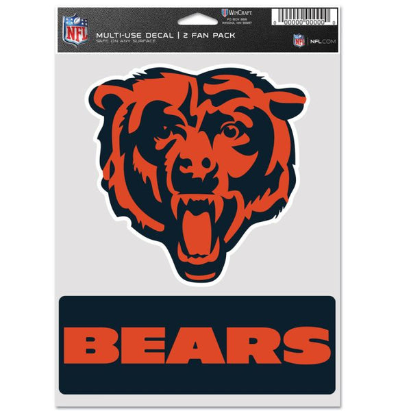 Wholesale-Chicago Bears Multi Use 2 Fan Pack