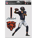 Wholesale-Chicago Bears Multi Use 3 Fan Pack Justin Fields