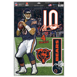 Wholesale-Chicago Bears Multi-Use Decal 11" x 17" Mitchell Trubisky