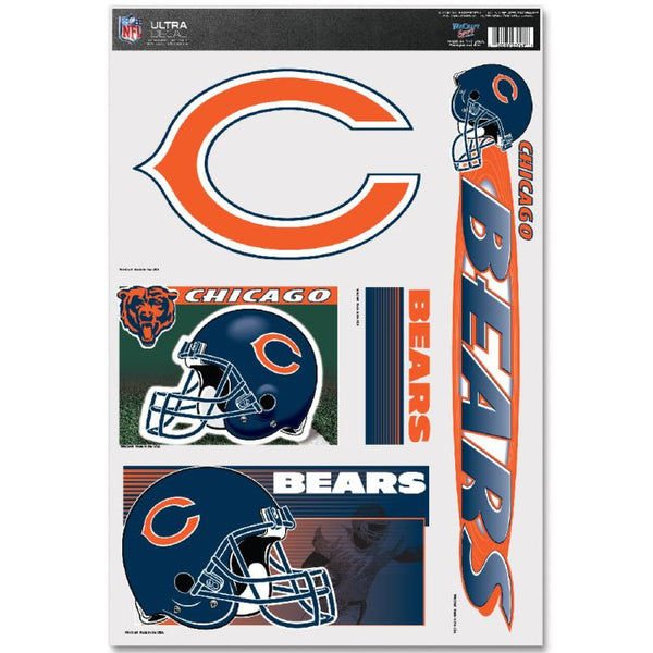 Wholesale-Chicago Bears Multi Use Decal 11" x 17"