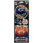 Wholesale-Chicago Bears Prismatic Decal 4" x 11"