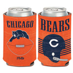 Wholesale-Chicago Bears RETRO Can Cooler 12 oz.