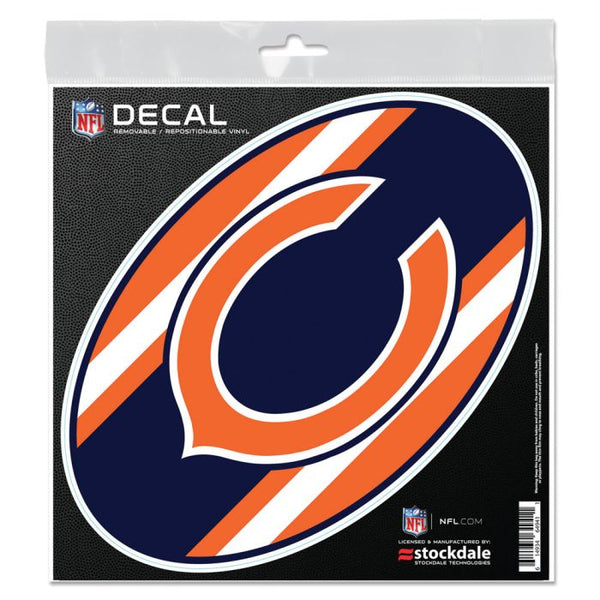 Wholesale-Chicago Bears STRIPES All Surface Decal 6" x 6"