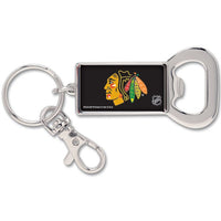 Wholesale-Chicago Blackhawks Bottle Opener Key Ring Rectangle