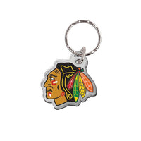 Wholesale-Chicago Blackhawks FREEFORM Keychain Freeform