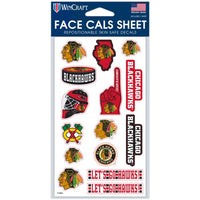 Wholesale-Chicago Blackhawks Face Cals 4" x 7"