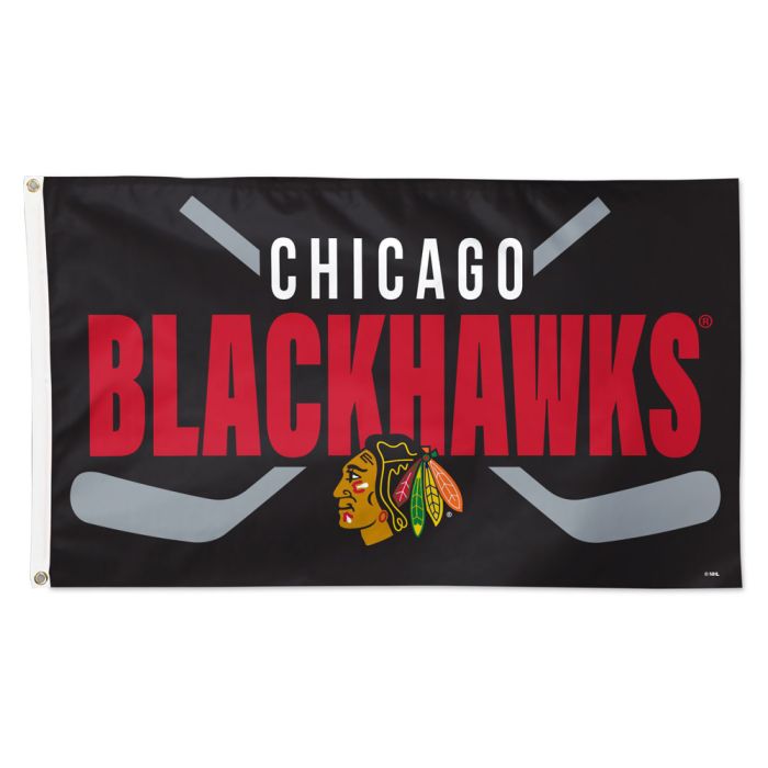 Chicago Blackhawks Flag - Deluxe 3' X 5' – Mission City Wholesale