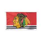 Wholesale-Chicago Blackhawks Flag - Deluxe 3' X 5'