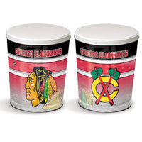 Wholesale-Chicago Blackhawks Gift Tin tapered 3 gallon