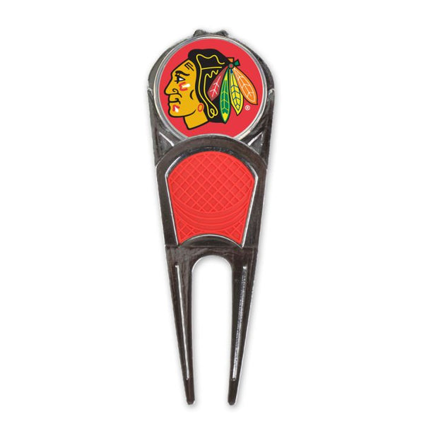 Wholesale-Chicago Blackhawks Golf Ball Mark Repair Tool*