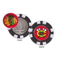 Wholesale-Chicago Blackhawks Golf Poker Chip Marker