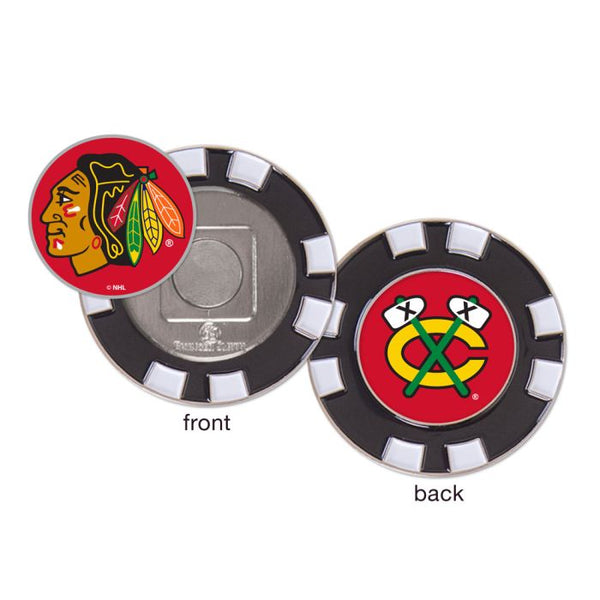 Wholesale-Chicago Blackhawks Golf Poker Chip Marker