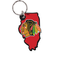 Wholesale-Chicago Blackhawks Keychain Freeform