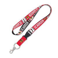 Wholesale-Chicago Blackhawks Lanyard w/detachable buckle 1" Brent Seabrook