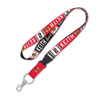 Wholesale-Chicago Blackhawks Lanyard w/detachable buckle 1" Duncan Keith