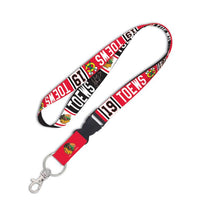 Wholesale-Chicago Blackhawks Lanyard w/detachable buckle 1" Jonathan Toews