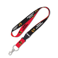 Wholesale-Chicago Blackhawks Lanyard w/detachable buckle 1"