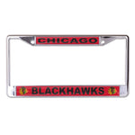 Wholesale-Chicago Blackhawks Lic Plt Frame S/L Printed