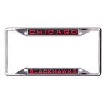 Wholesale-Chicago Blackhawks Lic Plt Frame S/S Printed