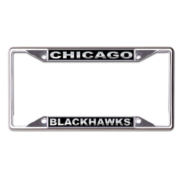 Wholesale-Chicago Blackhawks Lic Plt Frame S/S Printed