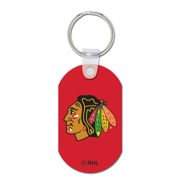 Wholesale-Chicago Blackhawks Metal Key Ring - Aluminum