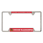 Wholesale-Chicago Blackhawks Metal License Plate Frame