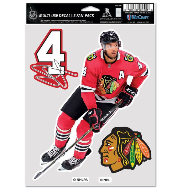 Wholesale-Chicago Blackhawks Multi Use 3 fan pack Seth Jones