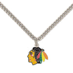 Wholesale-Chicago Blackhawks Necklace w/Charm Clamshell