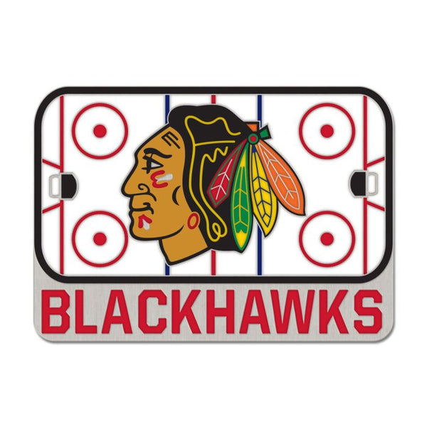 Wholesale-Chicago Blackhawks RINK Collector Enamel Pin Jewelry Card