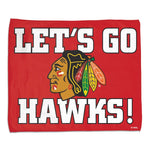 Wholesale-Chicago Blackhawks Rally Towel - Full color