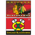 Wholesale-Chicago Blackhawks Rectangle Magnet, 2pack 2" x 3"