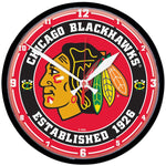 Wholesale-Chicago Blackhawks Round Wall Clock 12.75"